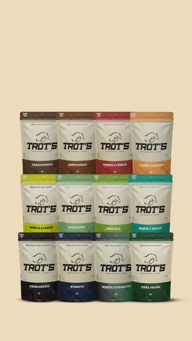 Linha completa Trot's — ervas para tereré e chimarrão 1