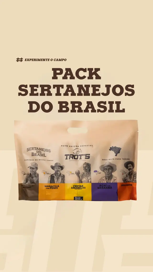 Linha completa Trot's — ervas para tereré e chimarrão 2